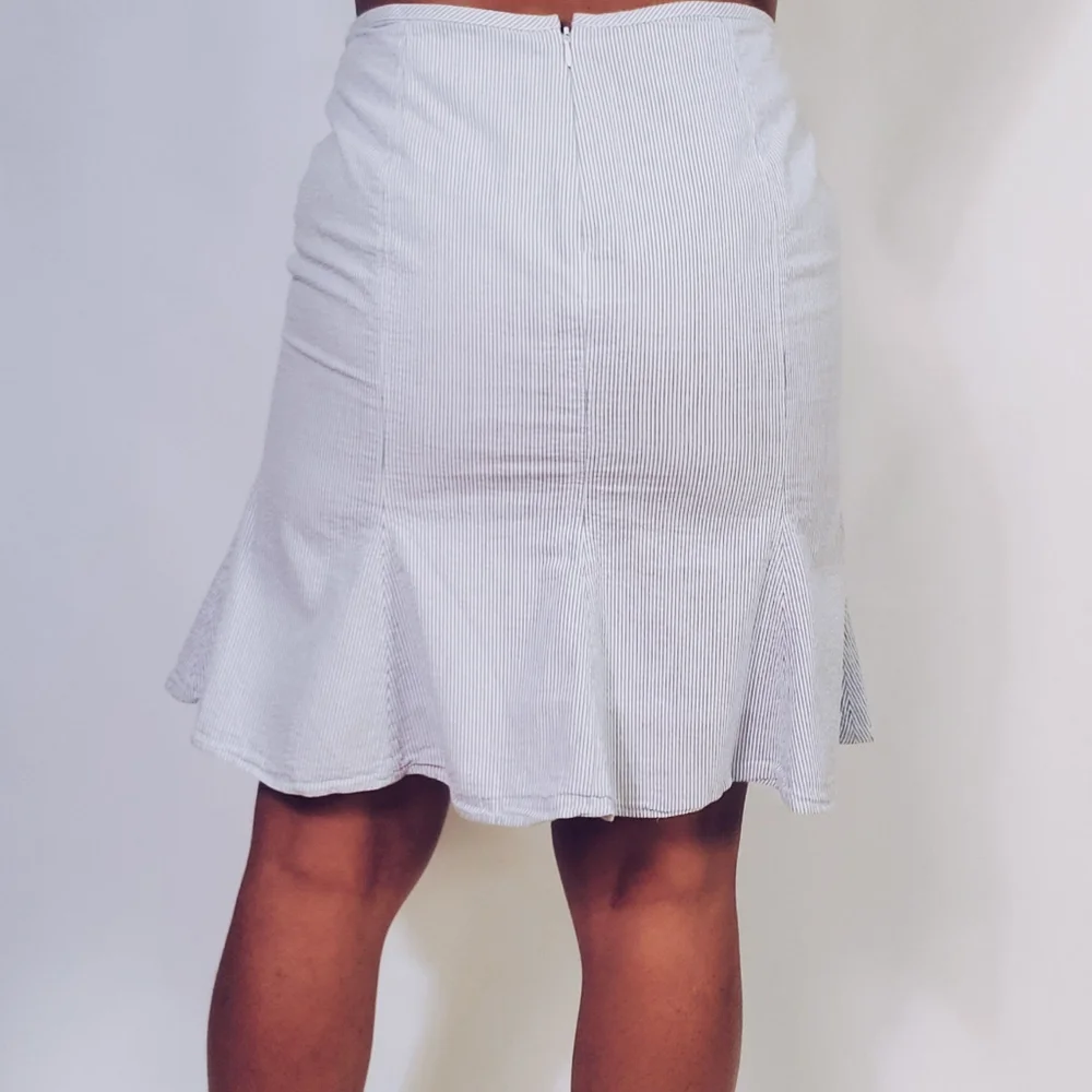 Seersucker Skirt